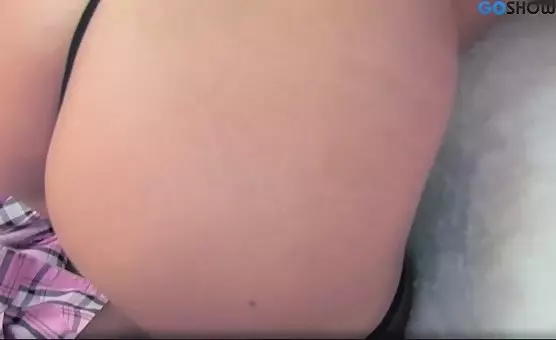 Shaved Pussy Lesbian Dildo Fun